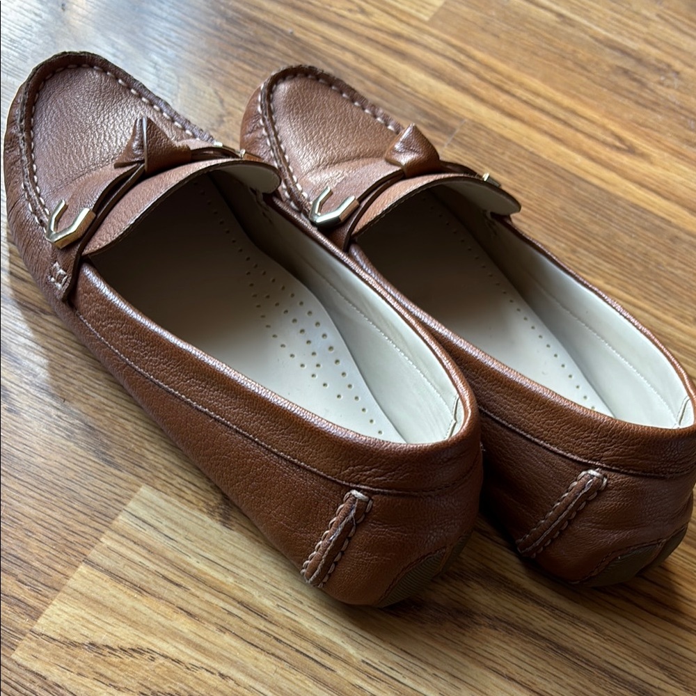 Cole Haan Brown Leather Loafers